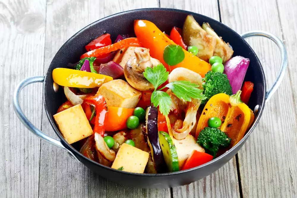 Stir-Fried Vegetable Side Dish