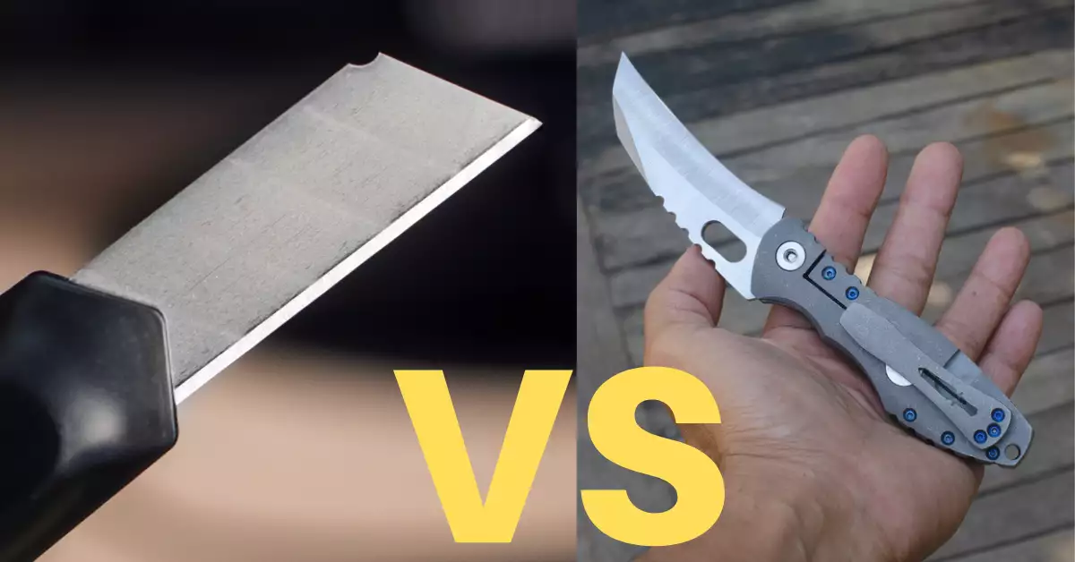 Carbide Vs Titanium Utility Blades