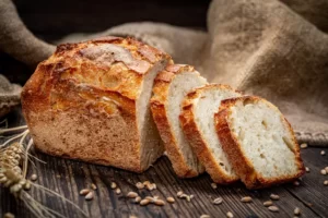 Freshly baked traditional bread