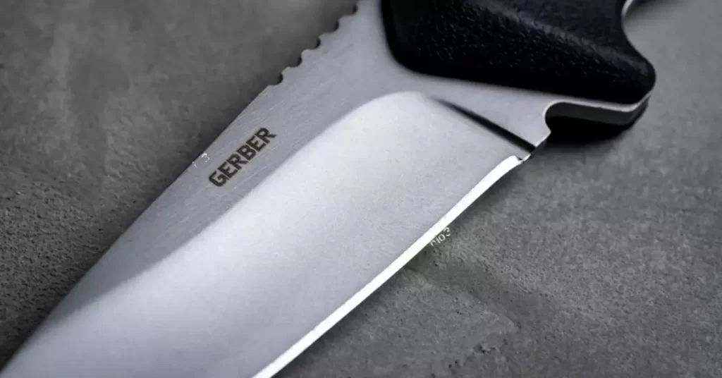 Gerber Mark II knife blade
