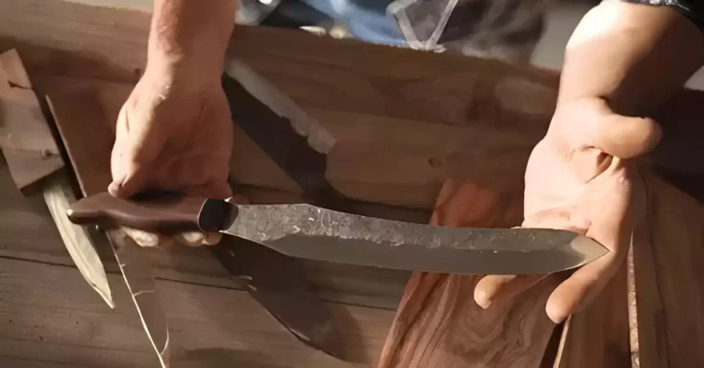 Process of Making a Handmade Knife