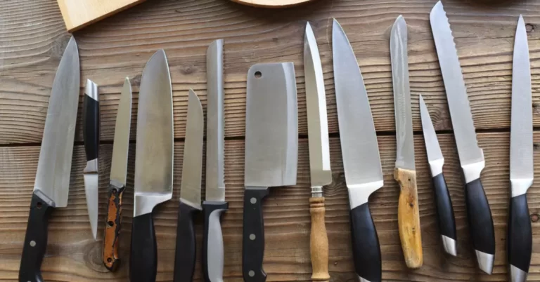 25 Different Types of Kitchen Knives