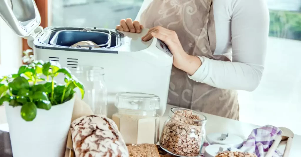 bread in a machine